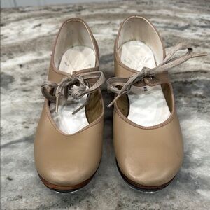 Capezio Kids Tan Tap Shoes